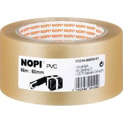 Nopi PVC 57214-00000-01 balicí lepicí páska transparentní (d x š) 66 m x 50 mm 1 ks