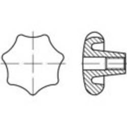 TOOLCRAFT hvězdicové rukojeti plast TO-5453925 10 ks