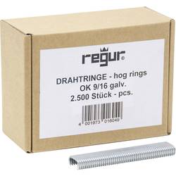 Regur 60724 #####Drahtringe 2500 ks Rozměry (d x š) 16 mm x 8 mm