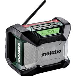 Metabo R 12-18 BT 600777850 odolné rádio, FM, Bluetooth, černá, zelená, šedá