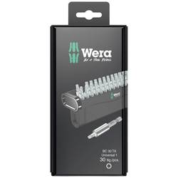 Wera Bit-Check 30 TX Universal 1 SB 05057900001 sada bitů, 30dílná, TORX, 1/4