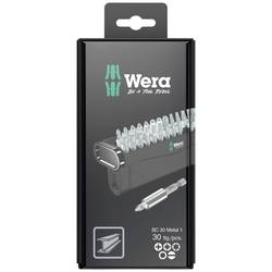 Wera Bit-Check 30 Metal 1 SB 05057440001 sada bitů, 30dílná, křížový PH, křížový PZ, TORX, plochý, inbus, 1/4