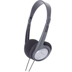 Panasonic RP-HT090 sluchátka On Ear kabelová, RP-HT090E-H, šedá