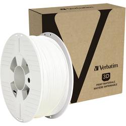 Verbatim 55050 Filament vlákno pro 3D tiskárny PETG plast 1.75 mm 1 kg bílá 1 ks