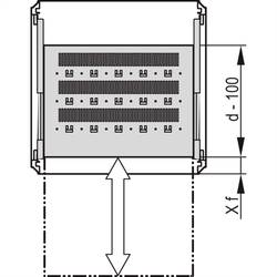 nVent SCHROFF 22130374 Dno regálu (š x h) 800 mm x 800 mm 1 ks