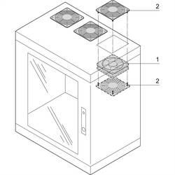 nVent SCHROFF 21236092 Ventilační jednotka 1 ks