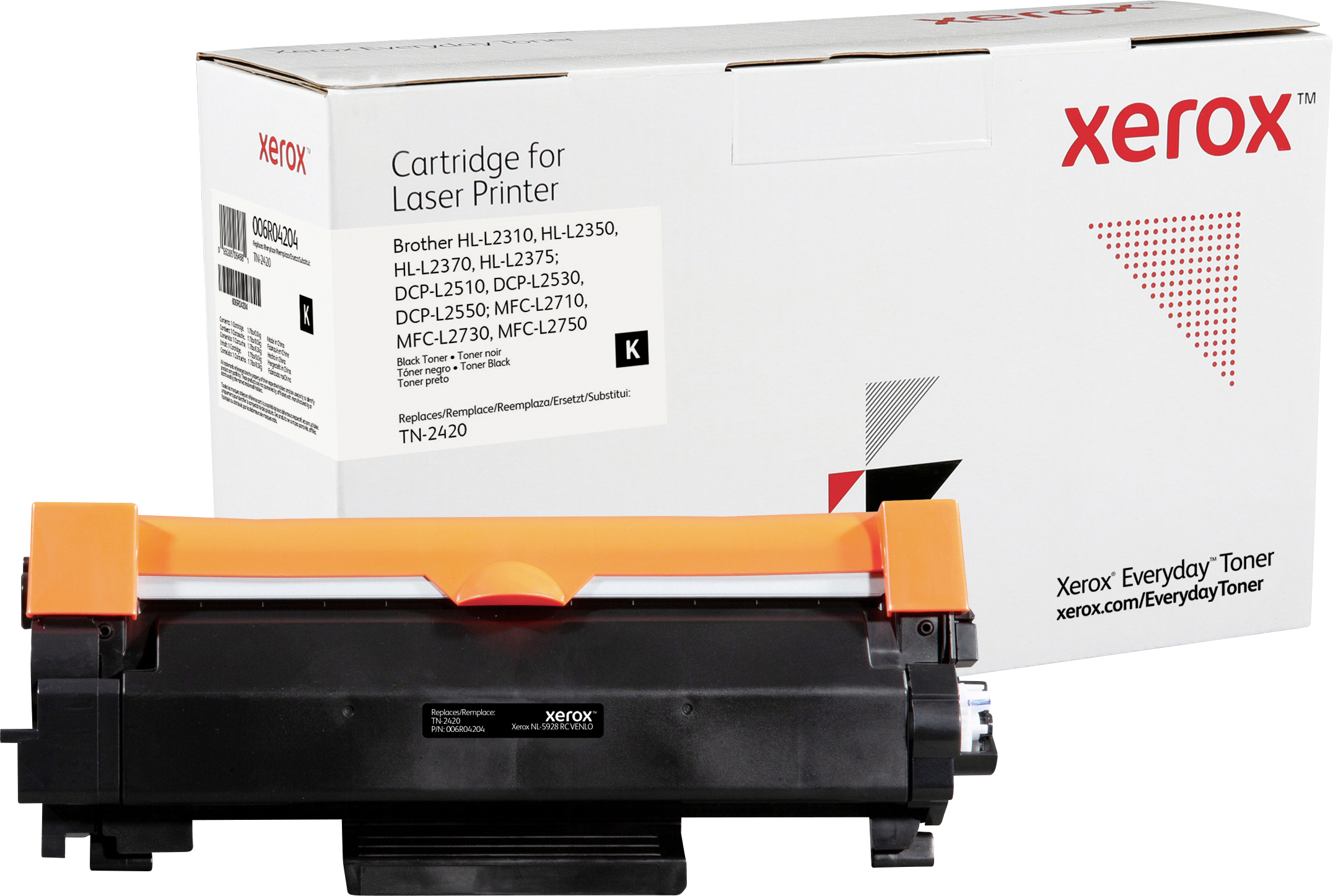 Xerox Toner náhradní Brother TN-2420 kompatibilní černá 3000 Seiten Everyday™ Toner 006R04204