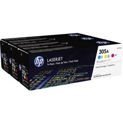 HP Toner 305A originál kombinované balení azurová, purppurová, žlutá 2600 Seiten CF370AM