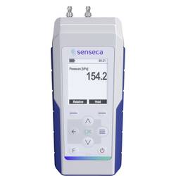 Senseca PRO 211-4 diferenční tlakoměr, měří tlak vzduchu, neagresivní plyny, korozivní plyny, 500 hPa (max)