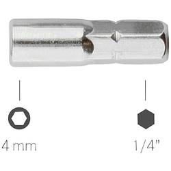 Bernstein Tools for Electronics 4-566 Adaptér pro bity 1/4 palců > , 4 mm 25 mm 1/4