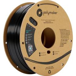 Polymaker PE01001 PolyLite vlákno pro 3D tiskárny ABS plast Bez zápachu 1.75 mm 1000 g černá 1 ks