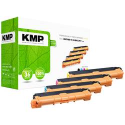 KMP Toner náhradní Brother TN-243BK, TN-243C, TN-243M, TN-243Y, Mulitipack TN-243BKCMY kompatibilní kombinované balení černá, azurová, purppurová, žlutá 1000