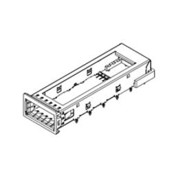 Molex zásuvkový konektor do DPS 747360220, 1 ks Tray