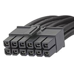 Molex zástrčkový konektor na kabel 12, 451361203, 1 ks Bulk