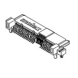 Molex zásuvkový konektor do DPS 879751002, 1 ks Tray