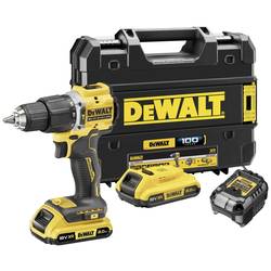 DEWALT DCD100YD2T-QW 2cestný-aku příklepový šroubovák bezkartáčové, 2 akumulátory, vč. nabíječky, kufřík