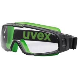 uvex u-sonic 9308245 ochranné brýle vč. ochrany před UV zářením černá, zelená