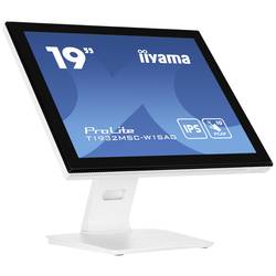 Iiyama PROLITE WHITE PCAP Touch dotykový monitor Energetická třída (EEK2021): E (A - G) 48.3 cm (19 palec) 1280 x 1024 Pixel 5:4 14 ms HDMI™, DisplayPort, VGA,