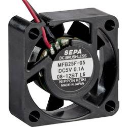 SEPA MFB25F05 axiální ventilátor 5 V/DC 4.2 m³/h (d x š x v) 25 x 25 x 10 mm