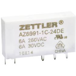 Zettler Electronics Zettler electronics, AZ6991-1C-12DE relé do DPS, monostabilní, 1 cívka, 125 V/DC, 8, 1 ks