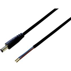 BKL Electronic 072058 nízkonapěťový připojovací kabel nízkonapěťová zástrčka - kabel s otevřenými konci 5.5 mm 2.5 mm 2.00 m 1 ks