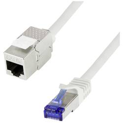 LogiLink CC5112S RJ45 síťové kabely, propojovací kabely CAT 6A S/FTP 20 m šedá s ochranou 1 ks