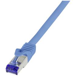 LogiLink C6A066S RJ45 CAT 6A S/FTP 3.00 m modrá 1 ks