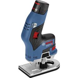 Bosch Professional GKF 12V-8 akumulátorová hranová frézka, vč. 2x aku, kufřík, 06016B0000