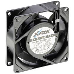 X-Fan RAH8025S1 axiální ventilátor, 230 V/AC, 24 m³/h, (d x š x v) 80 x 80 x 25 mm, RAH8025S1