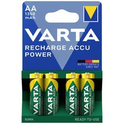 Varta RECH.AC.Power AA1350mAh Bli4 akumulátor AA, Ni-MH, 1350 mAh, 1.2 V, 4 ks