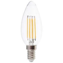 V-TAC 217423 LED Energetická třída (EEK2021) F (A - G) E14 svíčkový tvar 6.00 W = 45 W teplá bílá (Ø x v) 35 mm x 98 mm 1 ks