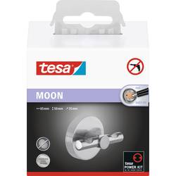 tesa MOON Šatací hák (d x š x v) 65 x 50 x 35 mm stříbrná Množství: 1 ks