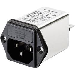 Schaffner FN 9260-1-06 FN 9260-1-06 síťový filtr s IEC zásuvkou 250 V/AC 1 A 5.3 mH (š x v) 46 mm x 32 mm 1 ks