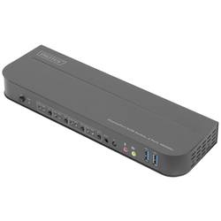 Digitus DS-12890 4 porty KVM prodlužovač DisplayPort, HDMI myš, klávesnice 3840 x 2160 Pixel