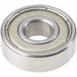 UBC Bearing 608 2Z radiální drážkované kuličkové ložisko Ø otvoru 8 mm vnější Ø 22 mm počet otáček (max.) 30000 ot./min