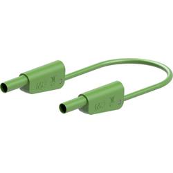 Stäubli SLK-4N-F10 měřicí kabel 25 cm zelená 1 ks