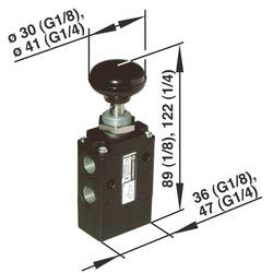 IMI NORGREN elektromagnetický ventil 03060402 Materiál pouzdra hliník 1 ks