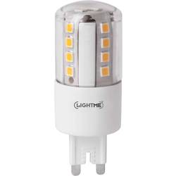 LightMe LM85334 LED Energetická třída (EEK2021) E (A - G) G9 pinová objímka 4.8 W = 48 W teplá bílá (Ø x d) 19 mm x 56 mm nestmívatelné 1 ks