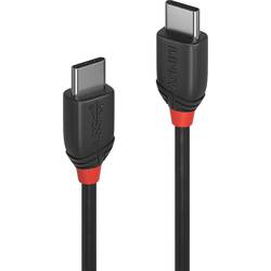 LINDY USB kabel USB 3.2 Gen2x2 USB-C ® zástrčka, USB-C ® zástrčka 1.50 m černá oboustranně zapojitelná zástrčka 36907