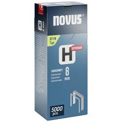 Novus Tools 042-0771 svorky z jemného drátu Typ 37 5000 ks Rozměry (d x š x v) 8 x 10.6 x 8 mm