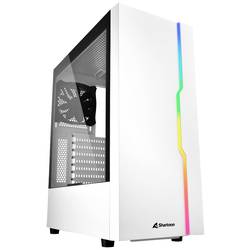 Sharkoon RGB Slider midi tower PC skříň bílá