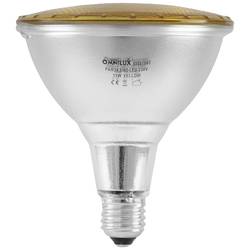 Omnilux 88081883 LED E27 15 W žlutá (Ø x d) 121 mm x 135 mm 1 ks