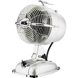 CasaFan Retrojet stolní ventilátor 24 W (Ø x v) 18.2 cm x 32 cm stříbrná, chrom