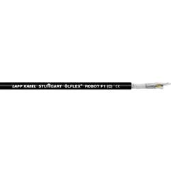 LAPP 29691/1000 kabel pro energetické řetězy ÖLFLEX® ROBOT F1 4 G 1.50 mm² + 2 x 1 mm² černá 1000 m