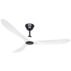 CasaFan ECO GENUINO 152 MS-MW stropní ventilátor, 16.6 W, (Ø x v) 1520 mm x 285 mm, černá (matná), 315226