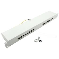 LogiLink NP0056 16 portů patch panel 483 mm (19) CAT 6 1 U