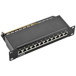 LogiLink NP0052B 12 portů patch panel 254 mm (10) CAT 6A 1 U