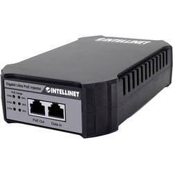 Intellinet Gigabit Ultra PoE-Injektor 1 x 95 Watt-Port Kunststoffgehäuse PoE injektor 10 / 100 / 1000 MBit/s IEEE 802.3bt, IEEE 802.3af (12.95 W), IEEE 802.3at