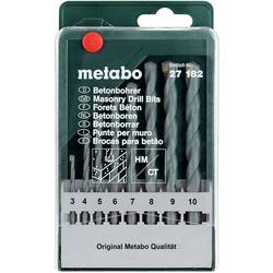 Metabo 627182000 sada vrtáku do betonu 8dílná 3 mm, 4 mm, 5 mm, 6 mm, 7 mm, 8 mm, 9 mm, 10 mm 8 ks