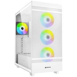 Sharkoon Rebel C50 RGB ATX Full Tower PC skříň bílá